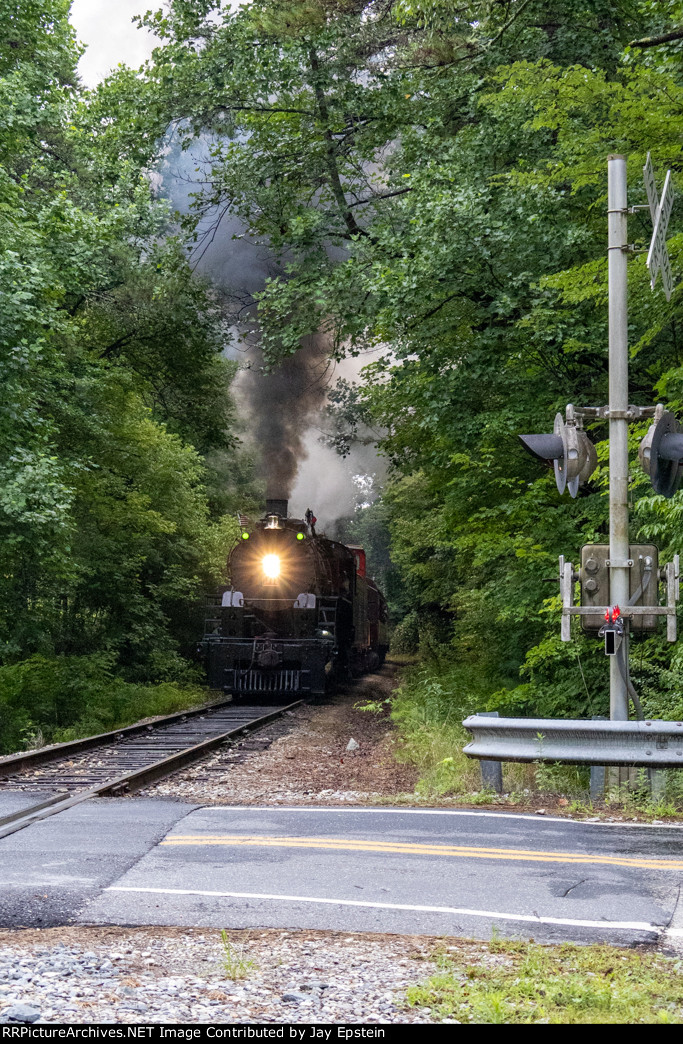 Approaching Buckner Branch Road